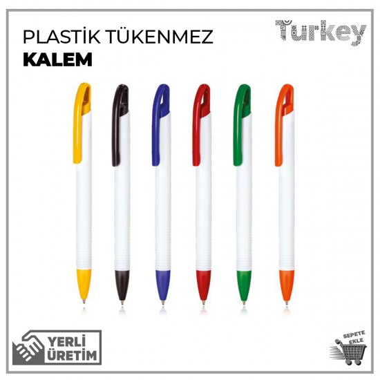 Plastik Tükenmez Kalem